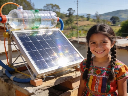 Una niña de 8 años revoluciona el acceso al agua caliente