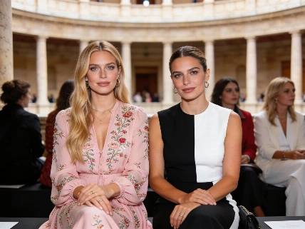 El desfile de estilo en Madrid arranca con Chiara Ferragni y Sassa de Osma en el foco