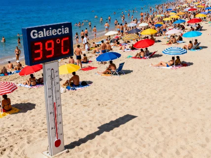 Alerta roja en 109 municipios gallegos por temperaturas cercanas a 40 grados