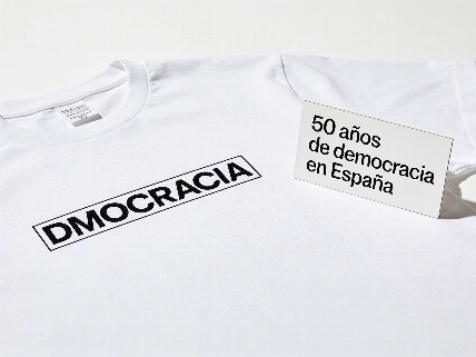 Polémica por el coste de la marca DMOCRACIA lanzada por el Gobierno