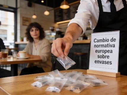 Adiós a los sobres de plástico en bares: la cuenta atrás Español.News