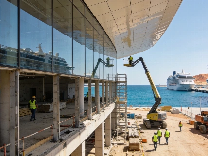 Nueva terminal de cruceros en Almería transformará el puerto en 2027