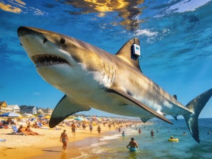 El mayor tiburón blanco del Atlántico reaparece Español.News