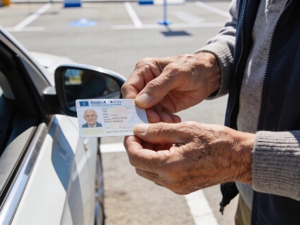 Renueva el carnet de conducir a punto de cumplir 100 años