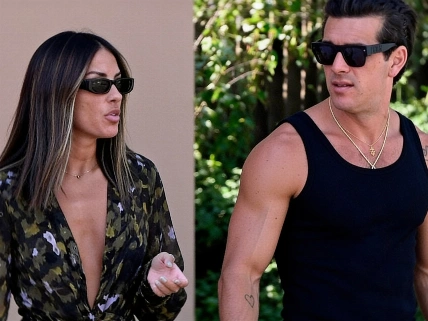 El divertido cruce entre Melyssa Pinto y Mario Casas por España-Portugal