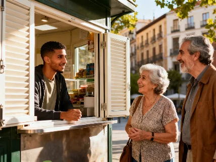 Cuatro jóvenes emprendedores invirtieron fondos propios en un proyecto de apoyo a personas sin hogar y migrantes