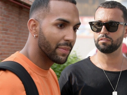 Yulen Pereira y Omar Sánchez coinciden en el aeropuerto antes de Supervivientes All Stars