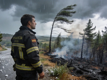 Tormentas y descenso térmico: el frente frío sacude la península Español.News