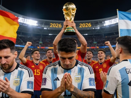 Solo tres argentinos felicitan a España tras la final del Mundial Español.News