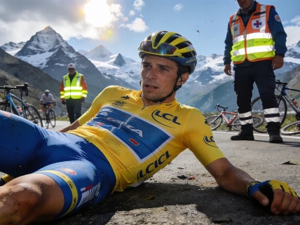 Vingegaard sufre caída y abandona el Tour de Francia en la etapa 15 Español.News