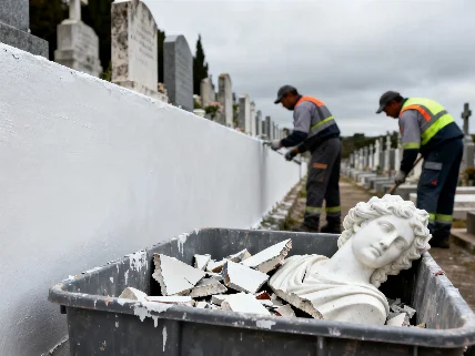 El Puerto elimina un mural memorial y desata polémica legal y social