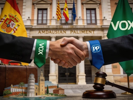 Vox asume Turismo y Justicia en Andalucía tras pacto con el PP