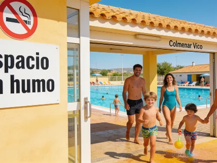 Colmenar Viejo declara su piscina municipal espacio libre de humo