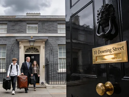 Keir Starmer deja Downing Street tras anunciar su dimisión como primer ministro