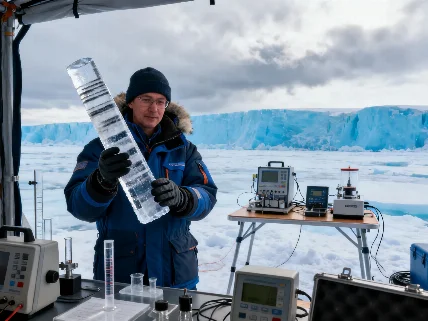Un núcleo de hielo en Groenlandia revela contaminación por mercurio desde la Edad de Bronce