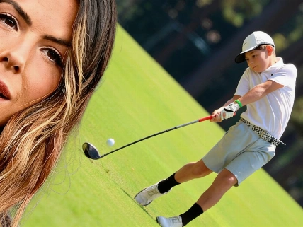 El inesperado podio de Matías, hijo de Laura Matamoros, sacude el golf infantil Español.News