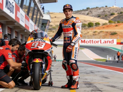 MotoGP en Motorland: Marc Márquez busca recortar distancia a Jorge Martín