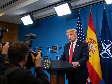 Trump amenaza con suspender el comercio con España tras críticas en la OTAN