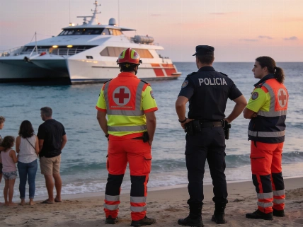 Turista británico muere al intentar llegar nadando a un chiringuito en Cambrils