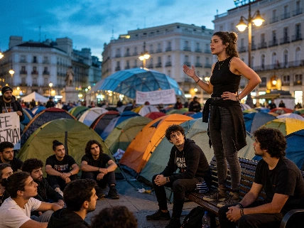 La acampada en Sol desafía al Gobierno tras los nuevos decretos de vivienda Español.News