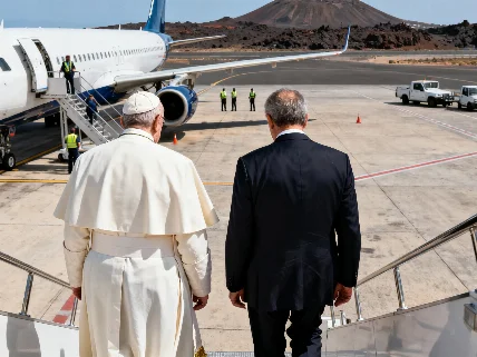 El rey de España ofreció su avión al Pontífice tras un fallo técnico Español.News