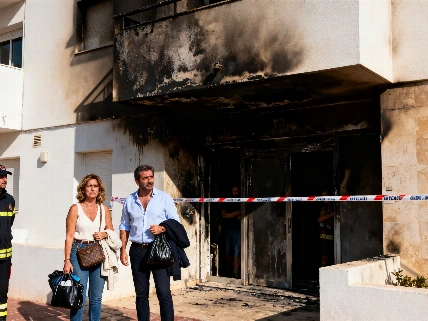 Bédar afronta el vacío tras el incendio que dejó 12 muertos