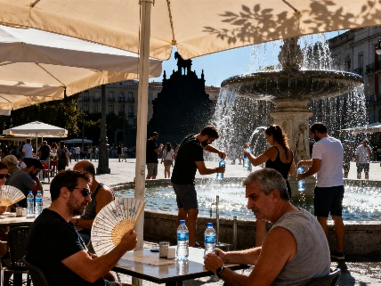 Ola de calor extrema bate récords en el sur de Francia