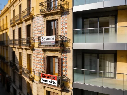 El 25% de la vivienda pública catalana se compró por tanteo y retracto