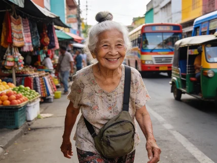 La abuelita mochilera que desafía los 91 años y elige el mundo como hogar Español.News