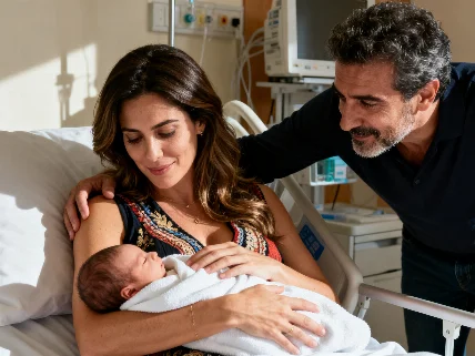 El nacimiento de la hija de Joaquín Prat coincidió con el cumpleaños de su abuela en la familia