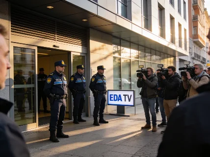 La policía acude a EDA TV en Madrid con orden de detención para Vito Quiles