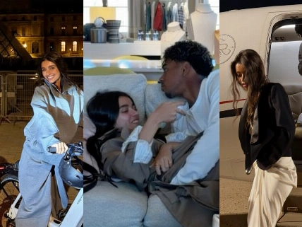 Lamine Yamal e Inés García: lujo y gestos de pareja en París