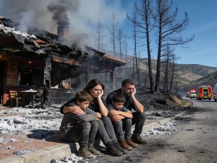 Familia de hosteleros en Ávila denuncia falta de medios ante incendio