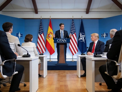 Sánchez logra que Trump suavice su postura tras explicar el gasto en defensa Español.News