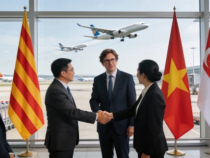 Salvador Illa busca alianzas económicas en Vietnam y Singapur Español.News