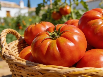 El Tomate Huevo de Toro marca el verano en Málaga