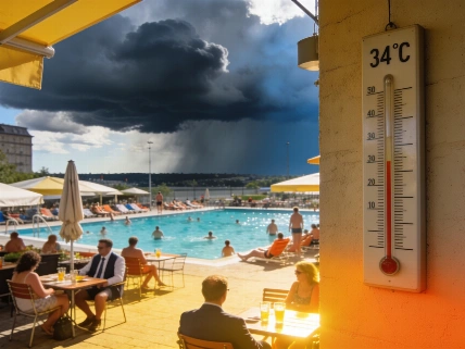 Alemania afronta un brusco cambio de tiempo tras ola de calor Español.News