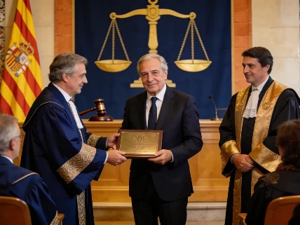 Álvaro García Ortiz premiado en Barcelona por su defensa de la fiscalía