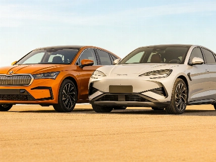 BYD Sealion 7 vs Skoda Enyaq: comparación de tamaño, motores, maletero y precio en España