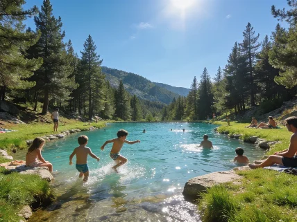 Las Berceas reabre con aforo completo y agua fría: el plan estrella del verano en la sierra