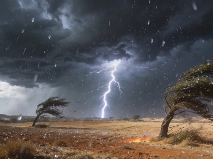 AEMET activa avisos por tormentas con granizo y reventones en el sureste Español.News
