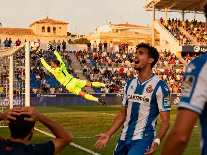 El portero y el lanzador de penaltis del Ceuta evitaron que el Castellón se llevara la victoria de Ceuta