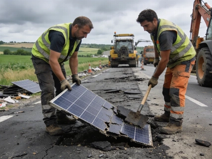 El fracaso de la carretera solar en Francia deja una lección costosa Español.News
