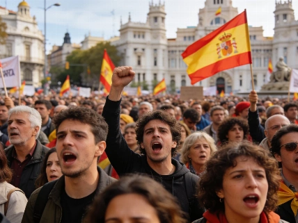 Miles protestan en toda España tras la crisis migratoria en Ceuta