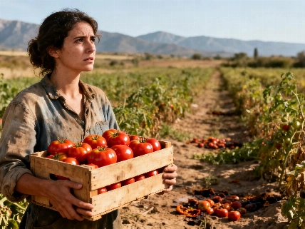 Por qué los productores de hortalizas prefieren tirar su producto antes que venderlo