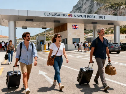 A partir de 2026 la frontera de Gibraltar con la UE será más sencilla para turistas e inversores