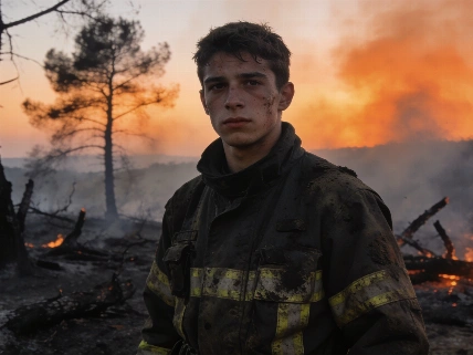 Un bombero novato relata la lucha nocturna contra el mayor incendio en Madrid