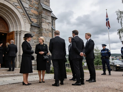 El último adiós a Astrid de Noruega marca un gesto de Estado