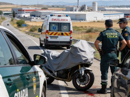 Un motorista fallece tras colisión en la N-620A en Salamanca Español.News