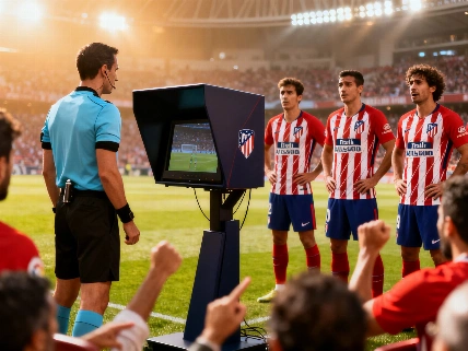 Controversia por el VAR: secretos detrás de las decisiones arbitrales en partidos del Atlético